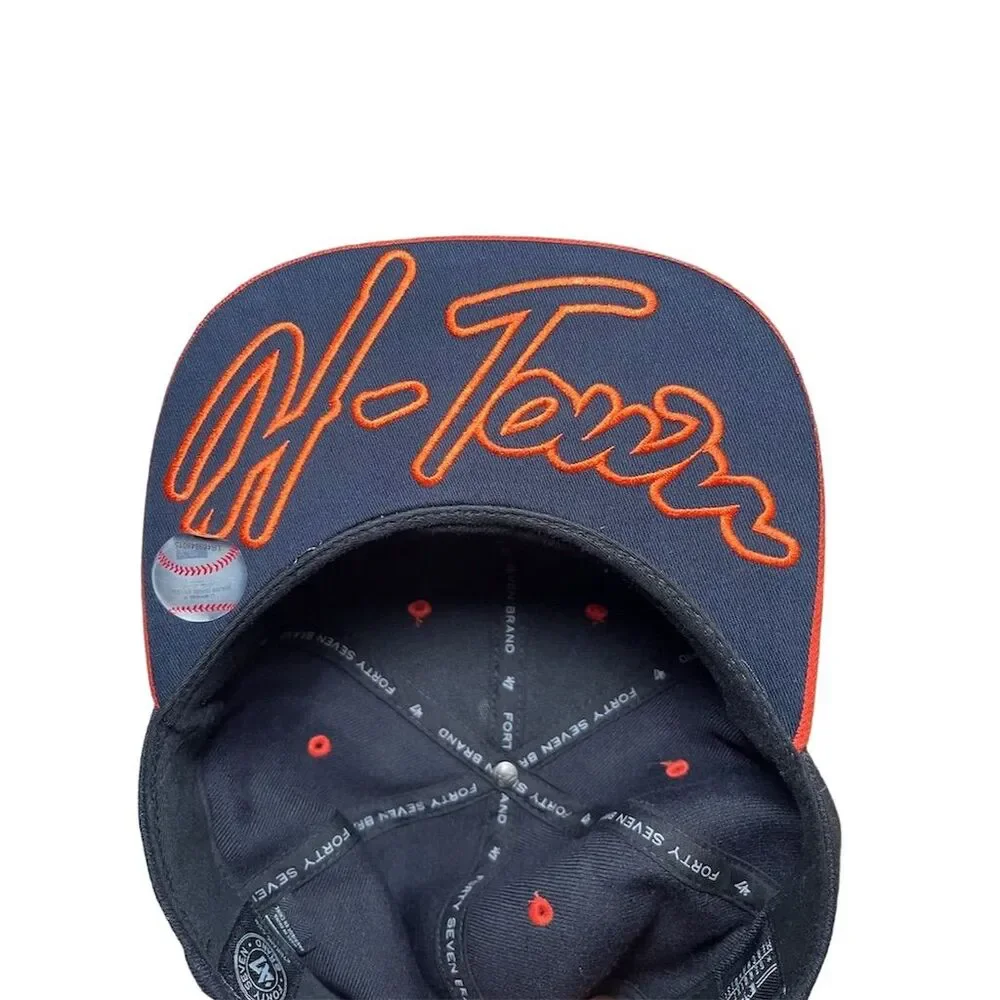 Houston Astros '47 Brand Sure Shot Two-Tone Snapback Cap Unisex Adult